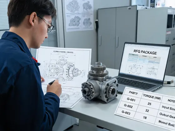 Engineer packaging Cone Drive RFQ documents